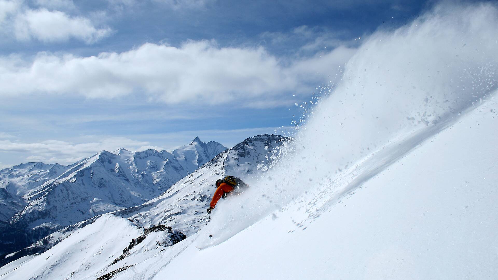 Heiligenblut, Nationalpark Hohe Tauern, Freeriden