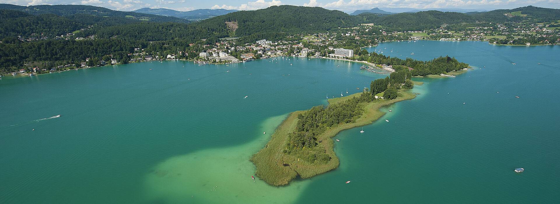 Insel bei Pörtschach am Wörthersee