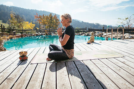 Yoga am Bauernhof