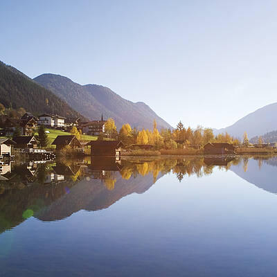 Blick auf den Weissensee