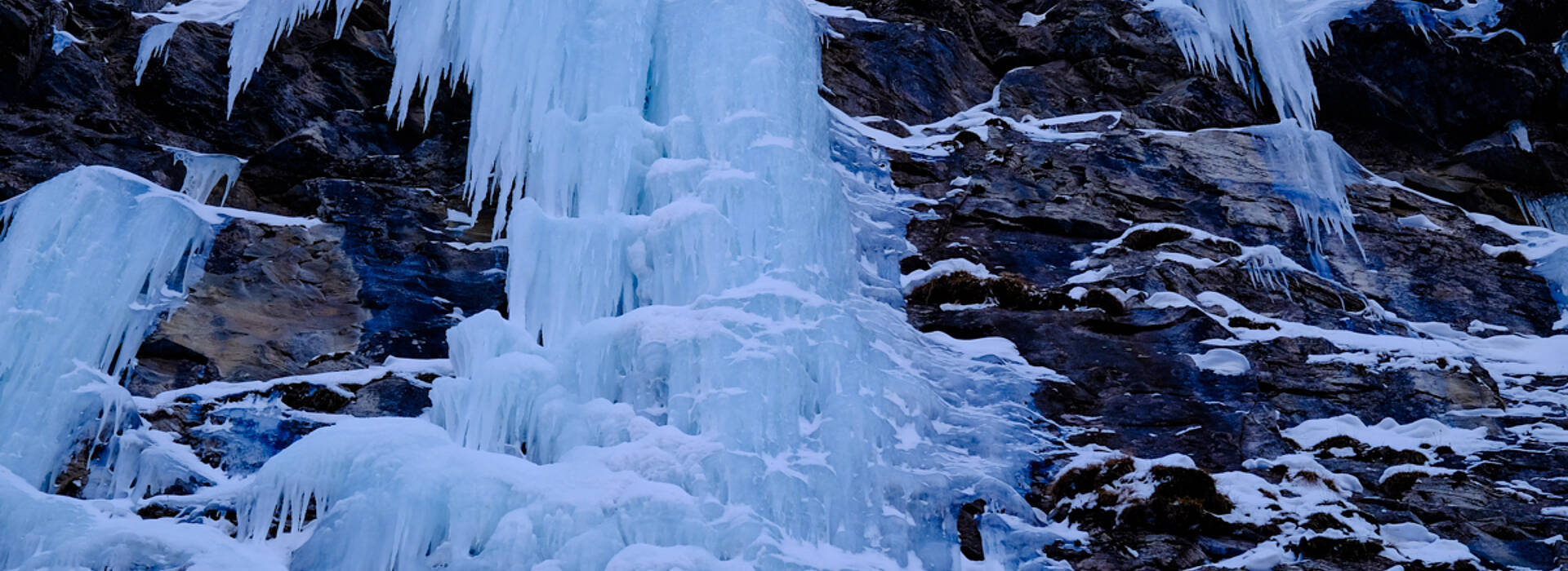 Eisfaelle im Fleisstal 