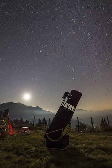 Sternwarte bei Sattleggers Alpenhof Emberger Alm