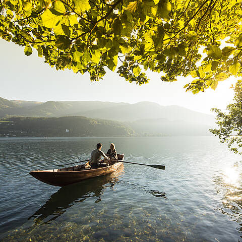 Buchtenwandern am Millstaetter See