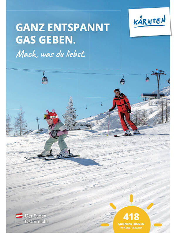 Skifahren in Kärnten.
