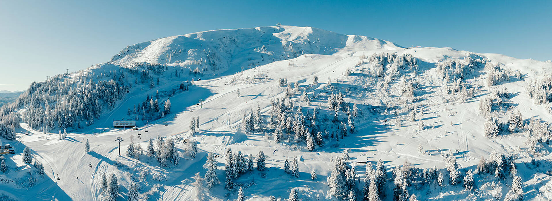 Turracher Höhe Pistenpanorama