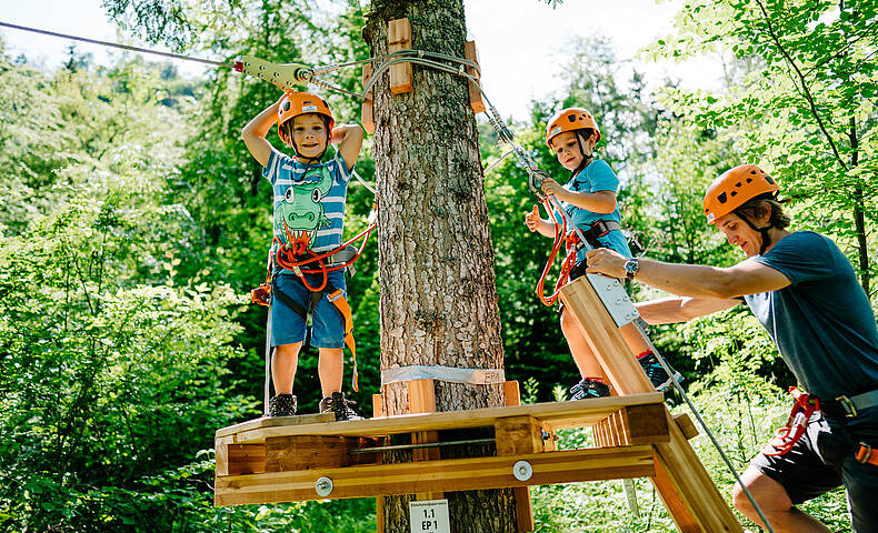 Flying Fox Park Wildensteiner Wasserfall 