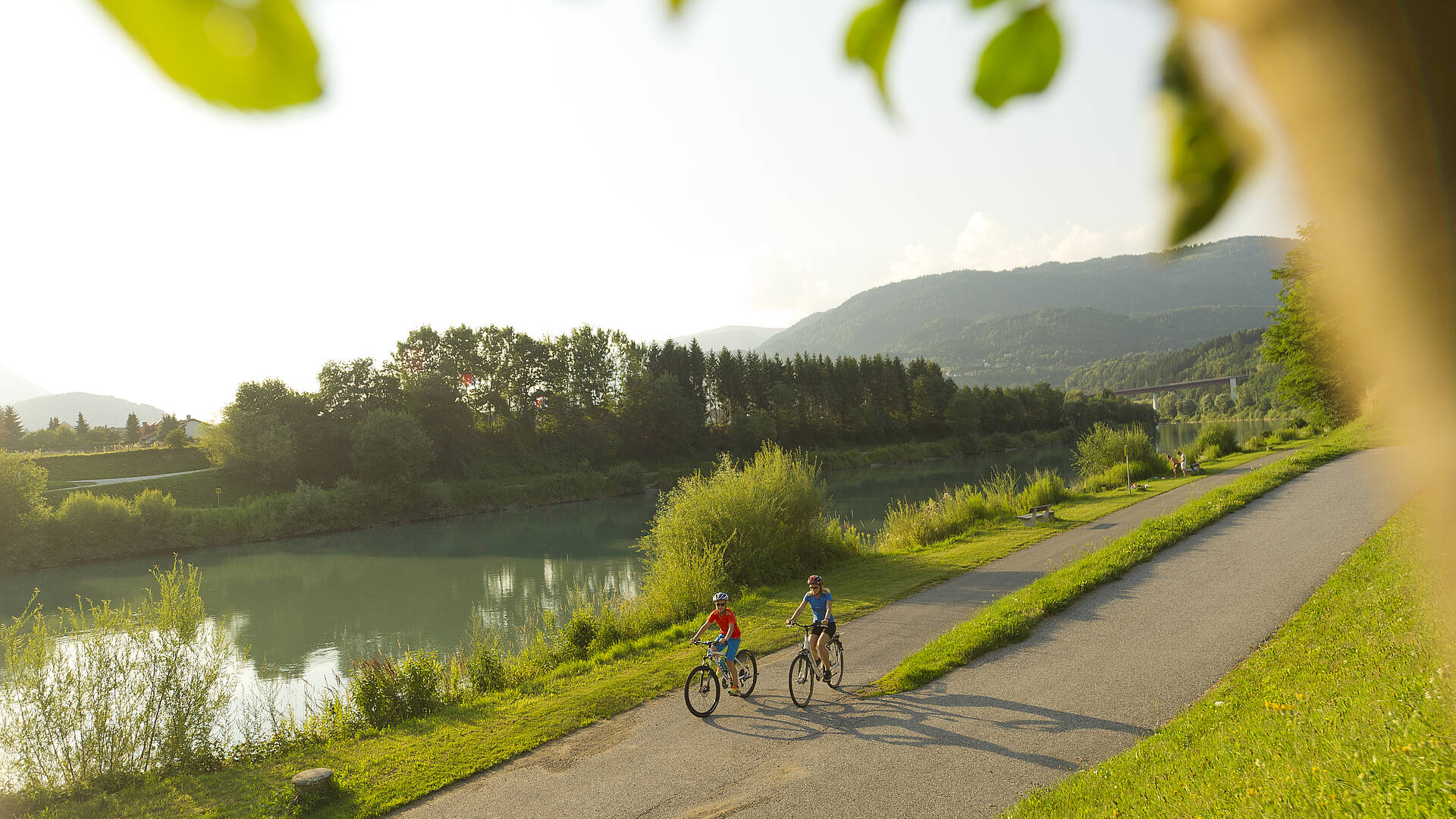 Drauradweg bei Villach