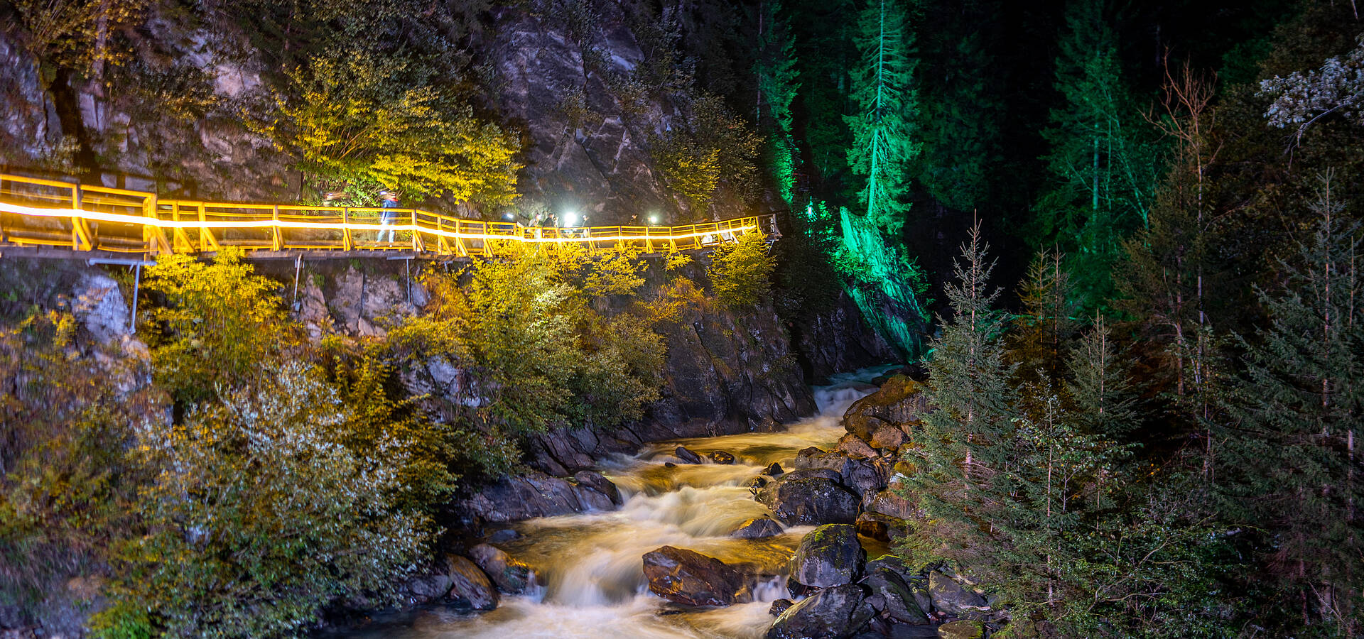 Groppensteinschlucht Nachtwanderung NPHT