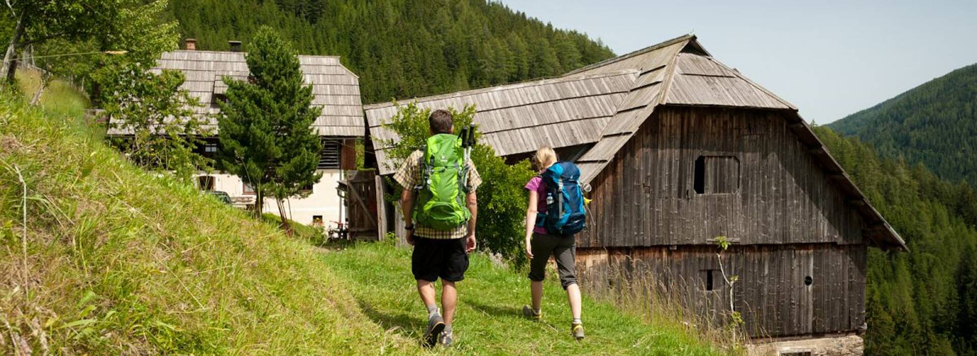 Mit den richtigen Wandergepäck die Nockberge erwandern. 