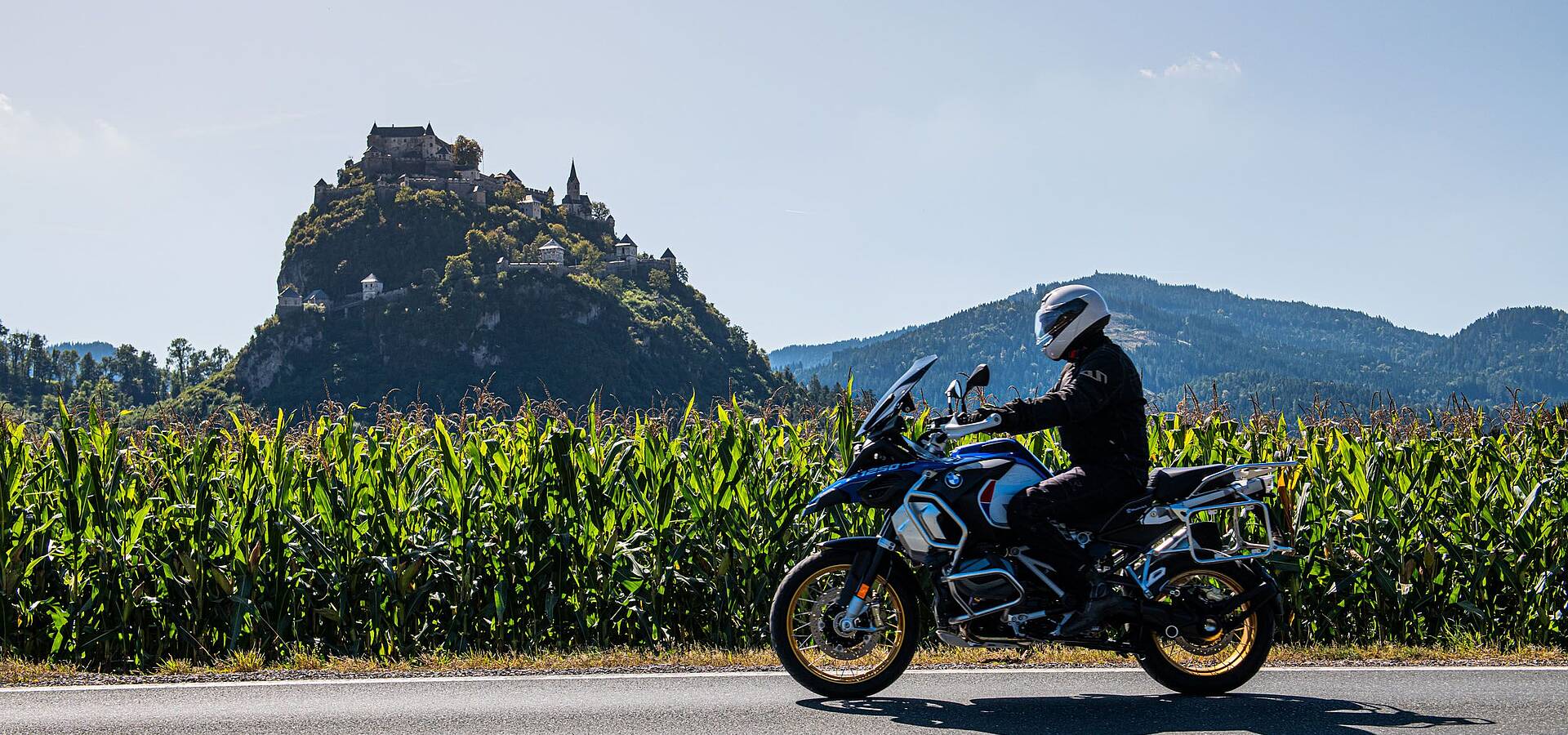 Motorrad Burg Hochosterwitz