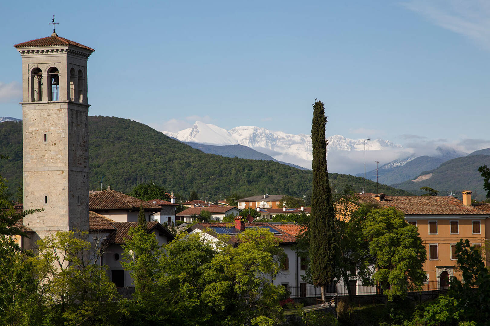 Cividale - Blick auf Altstadt