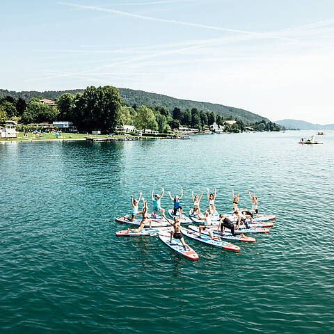 Yoga am Woerthersee