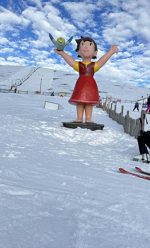 Skifahren mit der Familie Heidi Alm Falkert