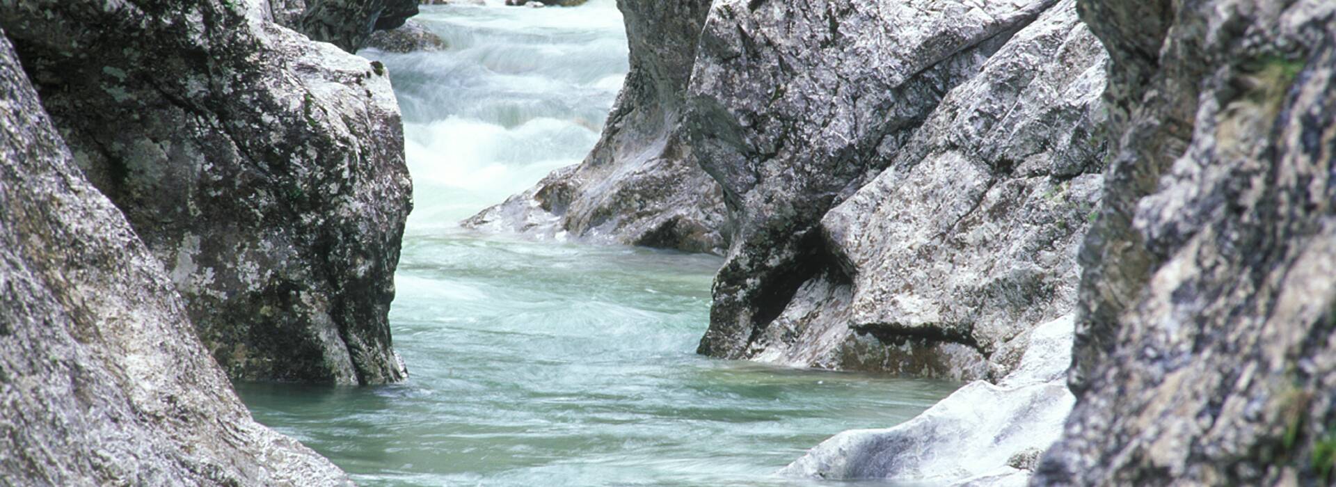 Troegerner Klamm in der Region Klopeiner See Suedkaernten