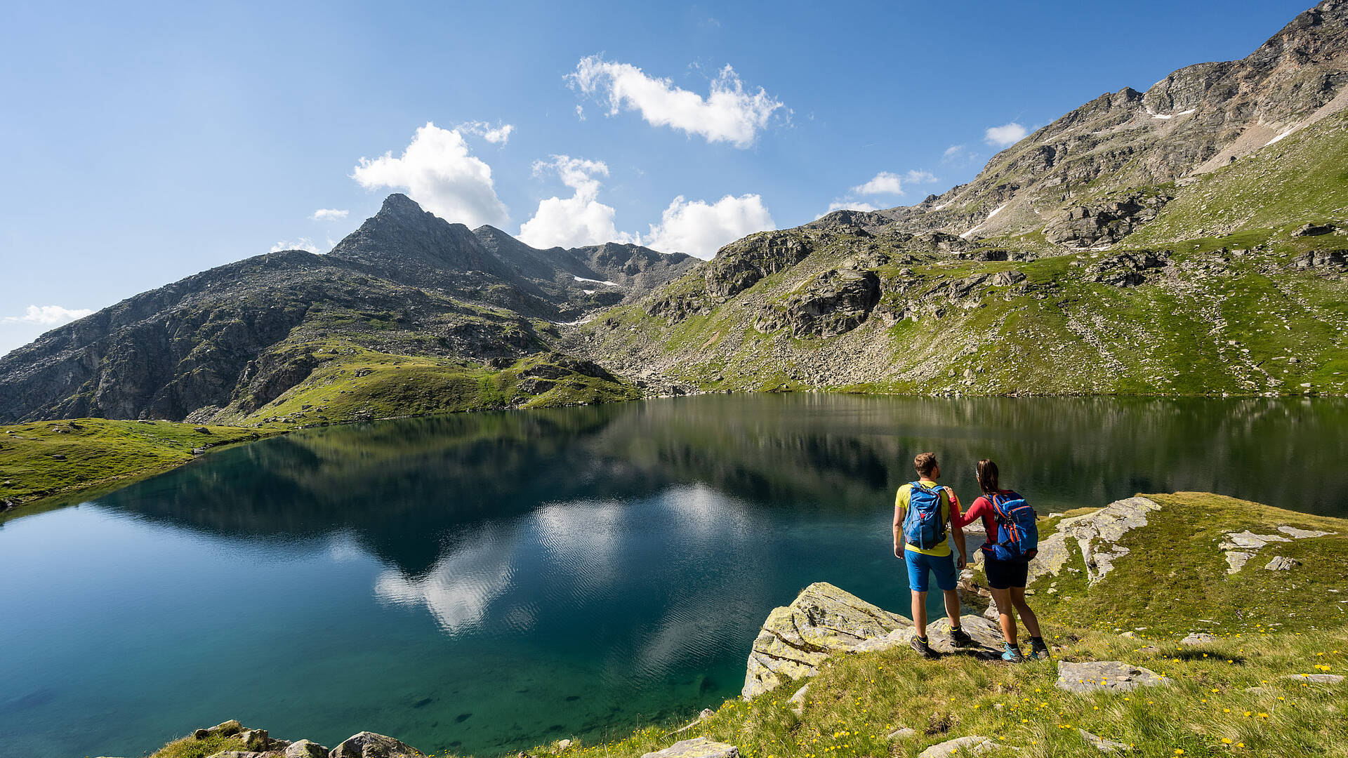 Wandern in der Nationalpark Region Hohe Tauern bei Flattach