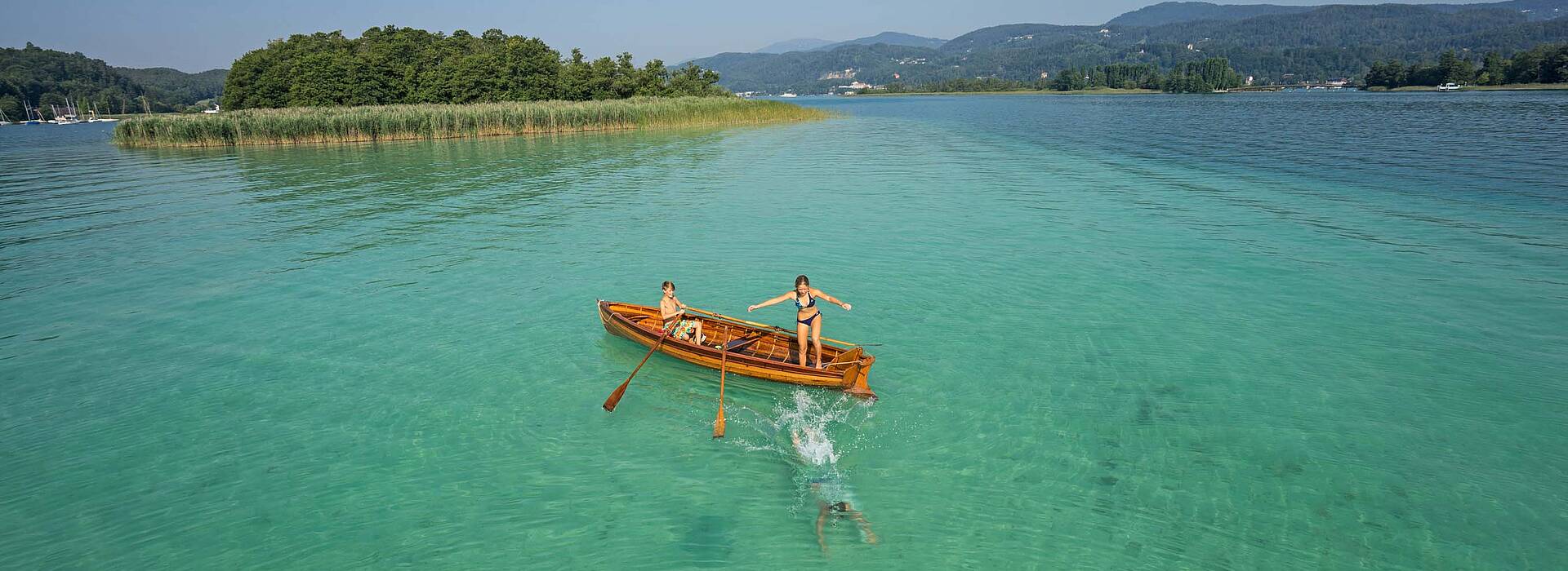 GertSTEINTHALER KaerntenWerbung KapuzinerInsel Woerthersee quer