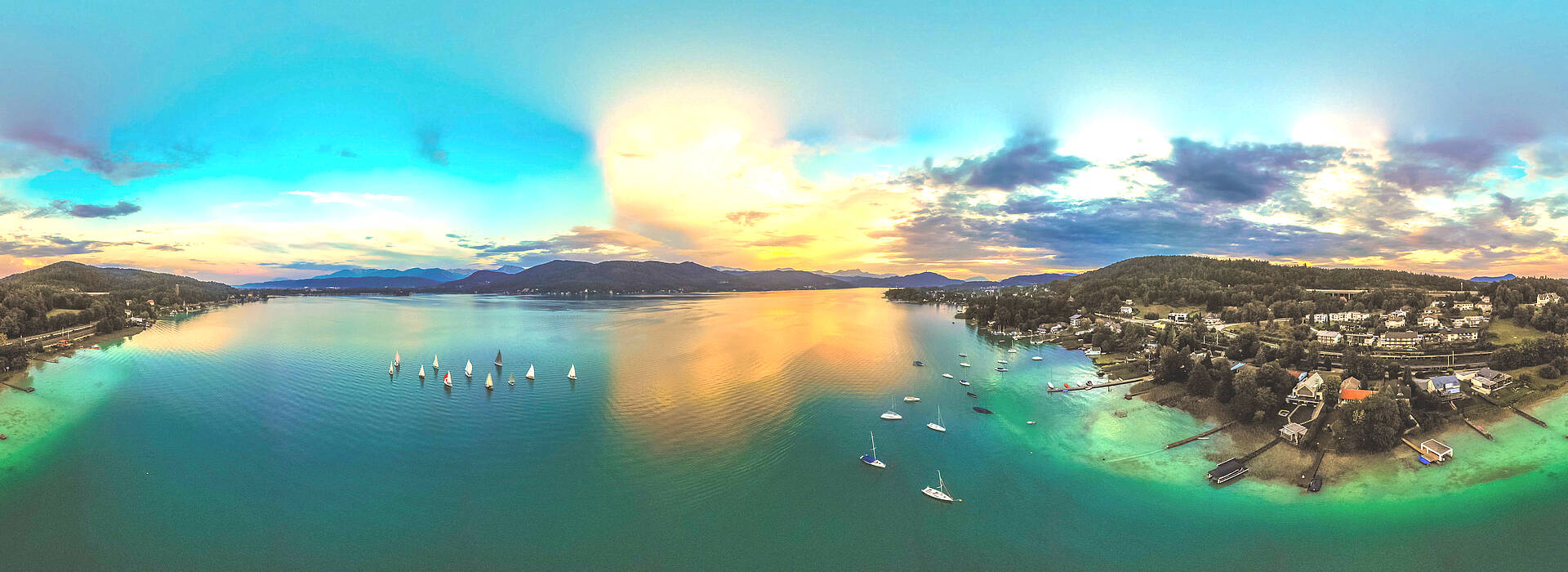 Blick auf den Wörthersee