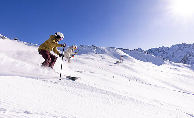 Skifahren am Ankogel