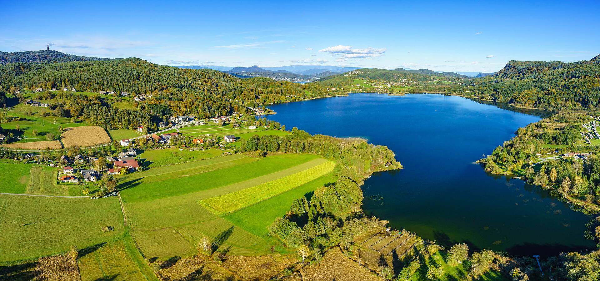 Blick auf den Keutschacher See