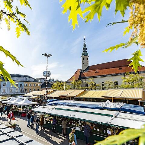 Benediktinermarkt Klagenfurt am Wörtheree